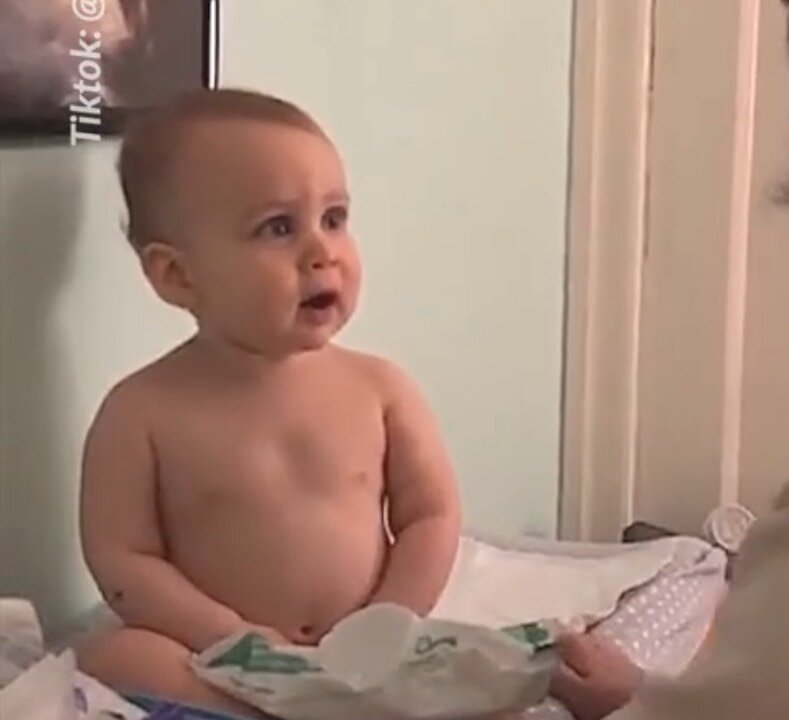 Adorable Baby Sings With Daddy