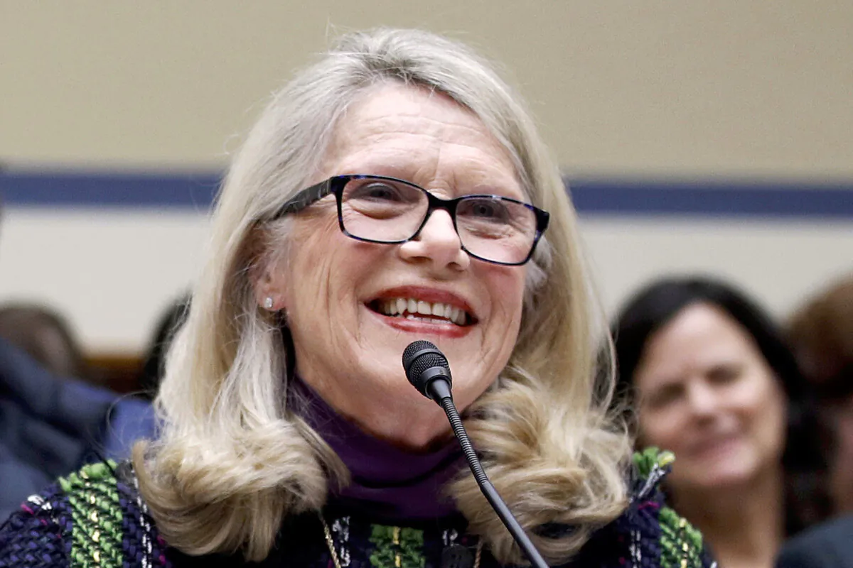Rep. Carol Miller (R-W.Va.,) testifies on Capitol Hill in Washington on Feb. 5, 2020. (Patrick Semansky/AP Photo)