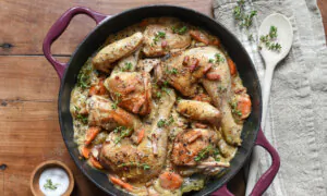 French Chicken Fricassée Is the Perfect Springtime Comfort Food