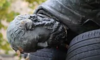 Former State Premier’s Statue Sawn Off at Ankles, Toppled Over