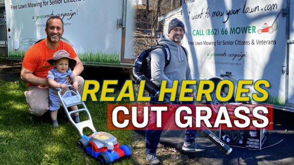 Father Loses Job, Decides to Provide Free Lawn Mowing, Starts a Charity to Help People in Need