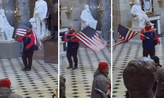Carrying American Flag at the Capitol on Jan. 6 was a Crime, DOJ Says