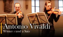 Antonio Vivaldi: Winter, Movements 1 and 2 | Violin Duo Divites