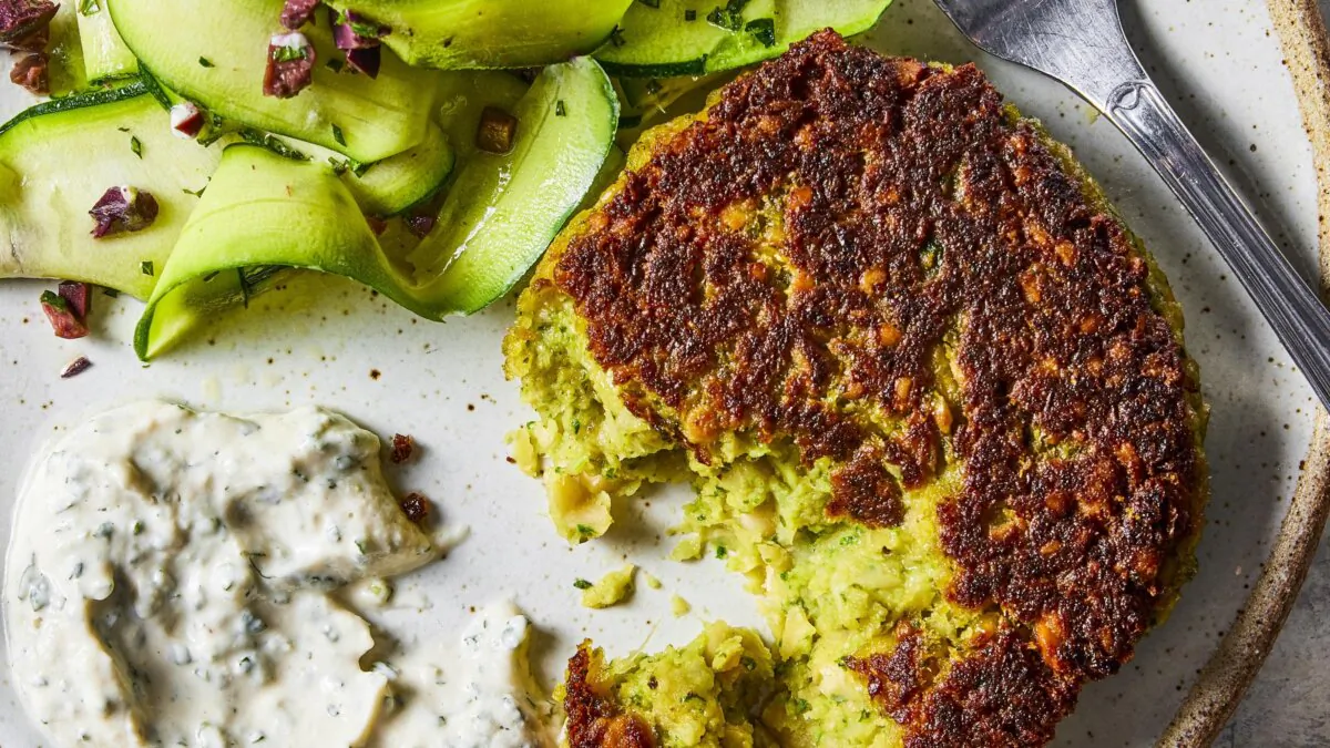 A quick sauce beautifully complements the earthy dish. (Beth Fuller/TNS)