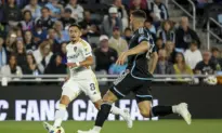 Galaxy Give Up Late Lead, Draw Against Minnesota