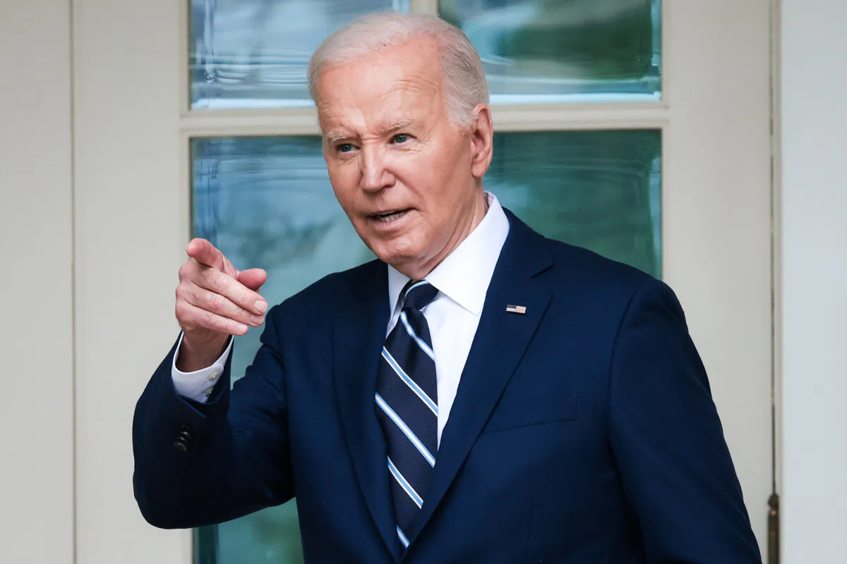 President Joe Biden in Washington on May 14, 2024. (Win McNamee/Getty Images)