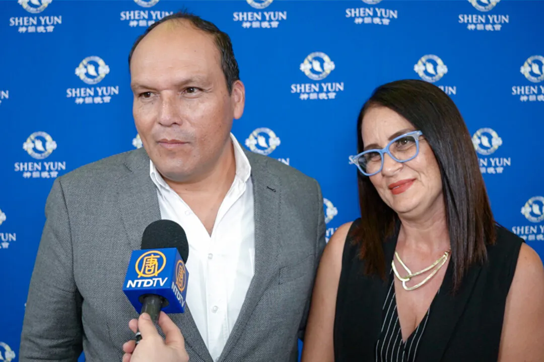 Fernando Salazar Vicentello the Councilor of Guadalajara City Council saw Shen Yun in Mexico, on May 7, 2024. (NTD)