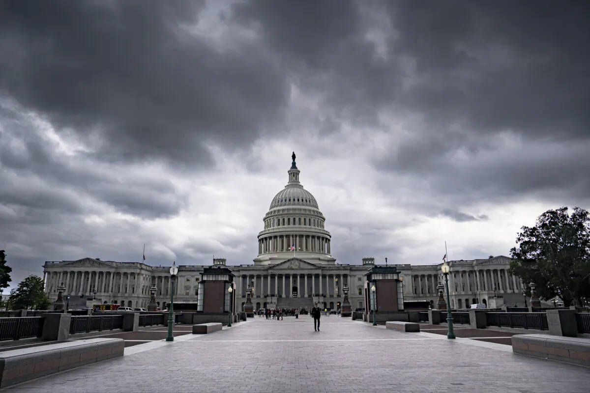 The U.S. Capitol building on May 15, 2024. (Madalina Vasiliu/The Epoch Times)