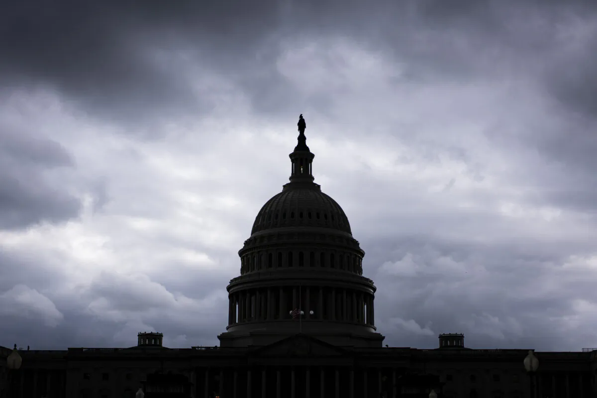 The U.S. Capitol building in Washington on May 15, 2024. (Madalina Vasiliu/The Epoch Times)