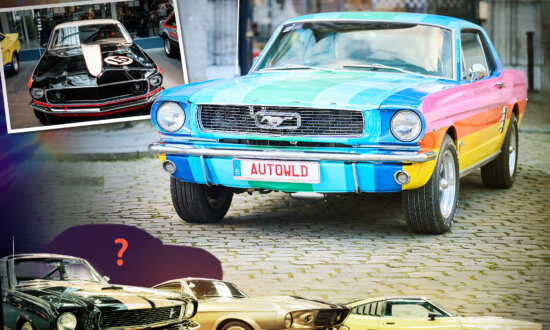 ‘Golden Sixties’: Ford Mustang Fans Revel at Auto Show as Iconic Car Turns 60—Here Are the Photos