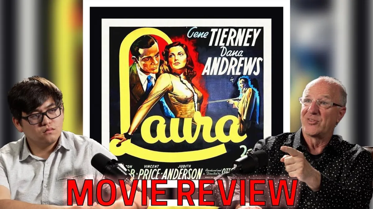The Reel Generation Gap hosts review the 1944 movie 'Laura'. (NTD)