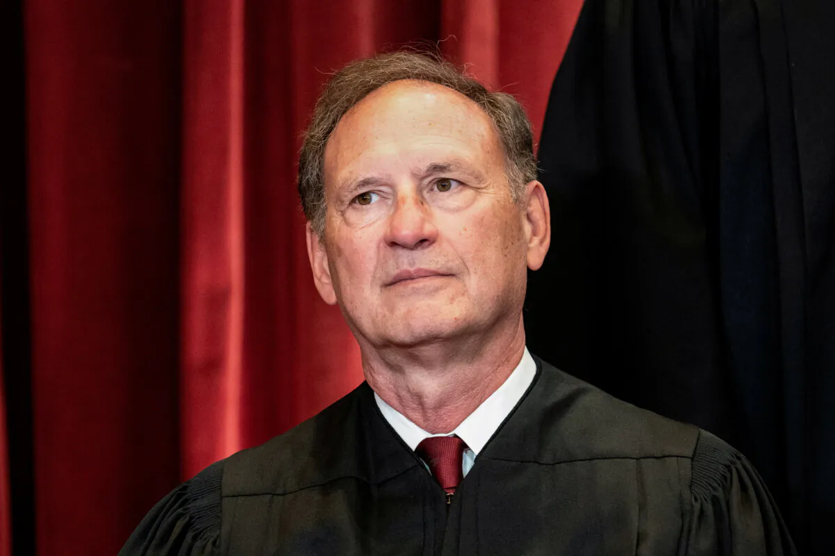 Supreme Court Justice Samuel Alito clashed with his conservative colleague, Justice Clarence Thomas, in an opinion criticizing the court's decision to uphold the Consumer Financial Protection Bureau's controversial funding mechanism. (Erin Schaff/Pool via Reuters)