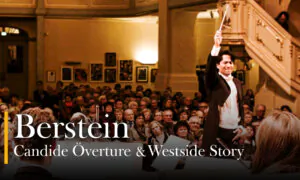 Mozart: Symphony No. 39, Movements 1, 2, 3 | Berstein: Overture to Candide & Westside Story