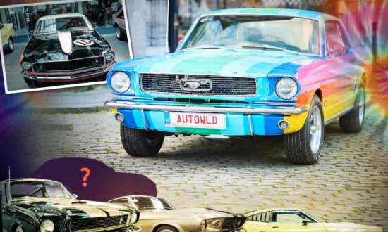 ‘Golden Sixties’: Ford Mustang Fans Revel at Auto Show as Iconic Car Turns 60—Here Are the Photos