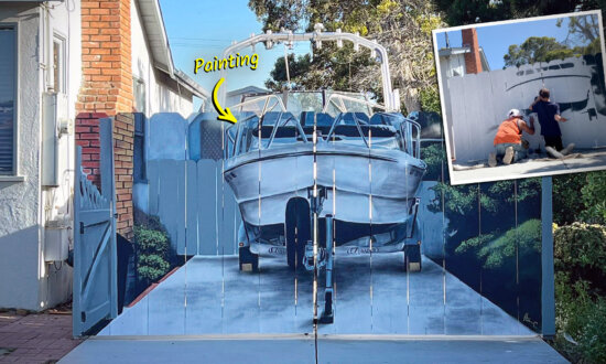 California Boat Owner Ordered by City to Fence-In His Boat—So He Trolls Them With Hilarious Mural