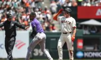 Giants Crush Rockies Behind 6 RBIs From Luis Matos 14–4
