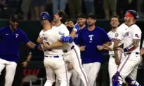 Rangers Outlast Angels 3–2 in 13 Innings When Lowe Gets Hit by Pitch