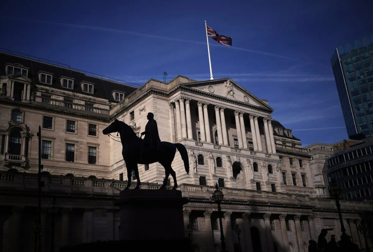 Undated file photo of the Bank of England. (Yui Mok/PA)