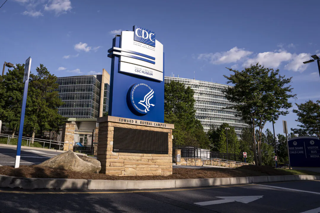 The Centers for Disease Control and Prevention (CDC) headquarters in Atlanta, Ga., on May 21, 2024. (Madalina Vasiliu/The Epoch Times)