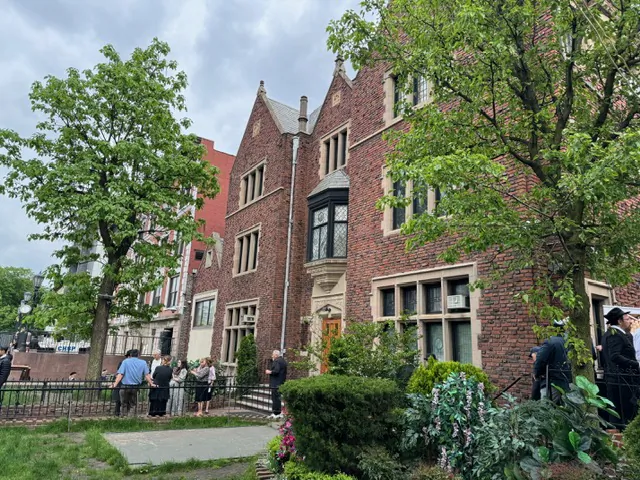770 Eastern Parkway in Brooklyn, New York, known colloquially as “770,” is the world headquarters of the Chabad-Lubavitch Hasidic movement. (Courtesy of Roger L. Simon)