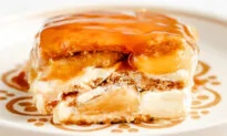 No-bake Caramel Apple Eclair Cake Will Have You Going Back for Seconds