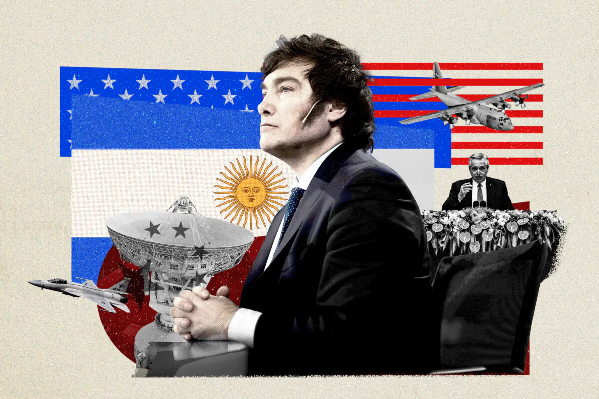 (Illustration by The Epoch Times, Shutterstock, Getty Images, Shimin Gu/CC, Public Domain, Casa Rosada (Argentina Presidency of the Nation)/CC)
