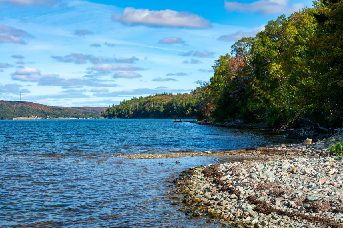 A photo of Bras d'Or Lake taken in the community of Big Pond on Cape Breton Island, Nova Scotia. (Shutterstock/Ken Morris)
