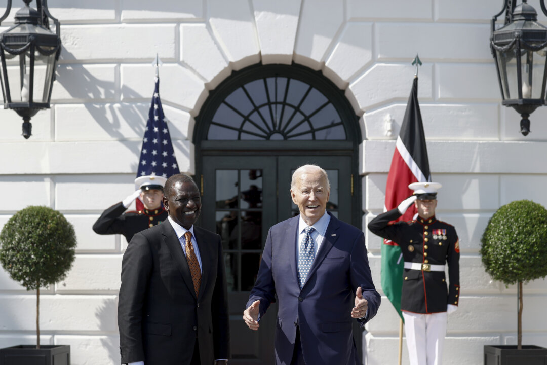 Biden Hosts Kenyan President as Russia, China Make Inroads in Africa