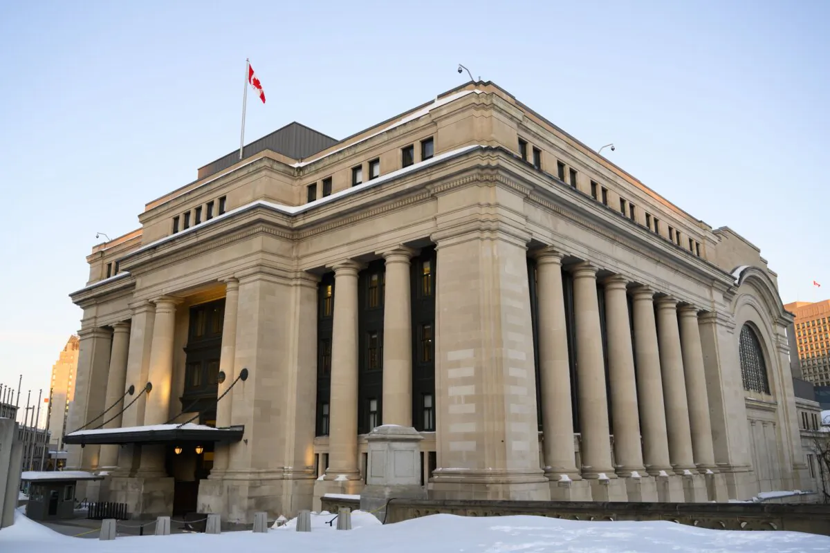 The Senate of Canada building is pictured in Ottawa on Feb. 18, 2019. (The Canadian Press/Sean Kilpatrick)