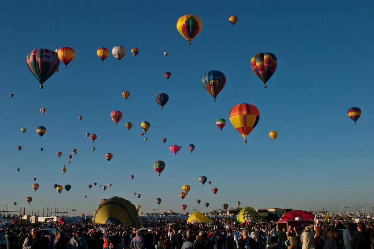 The Albuquerque International Balloon Fiesta is an nine-day annual in Albuquerque, New Mexico, during early October. (Mariusz Jurgielewicz/Dreamstime/TNS)