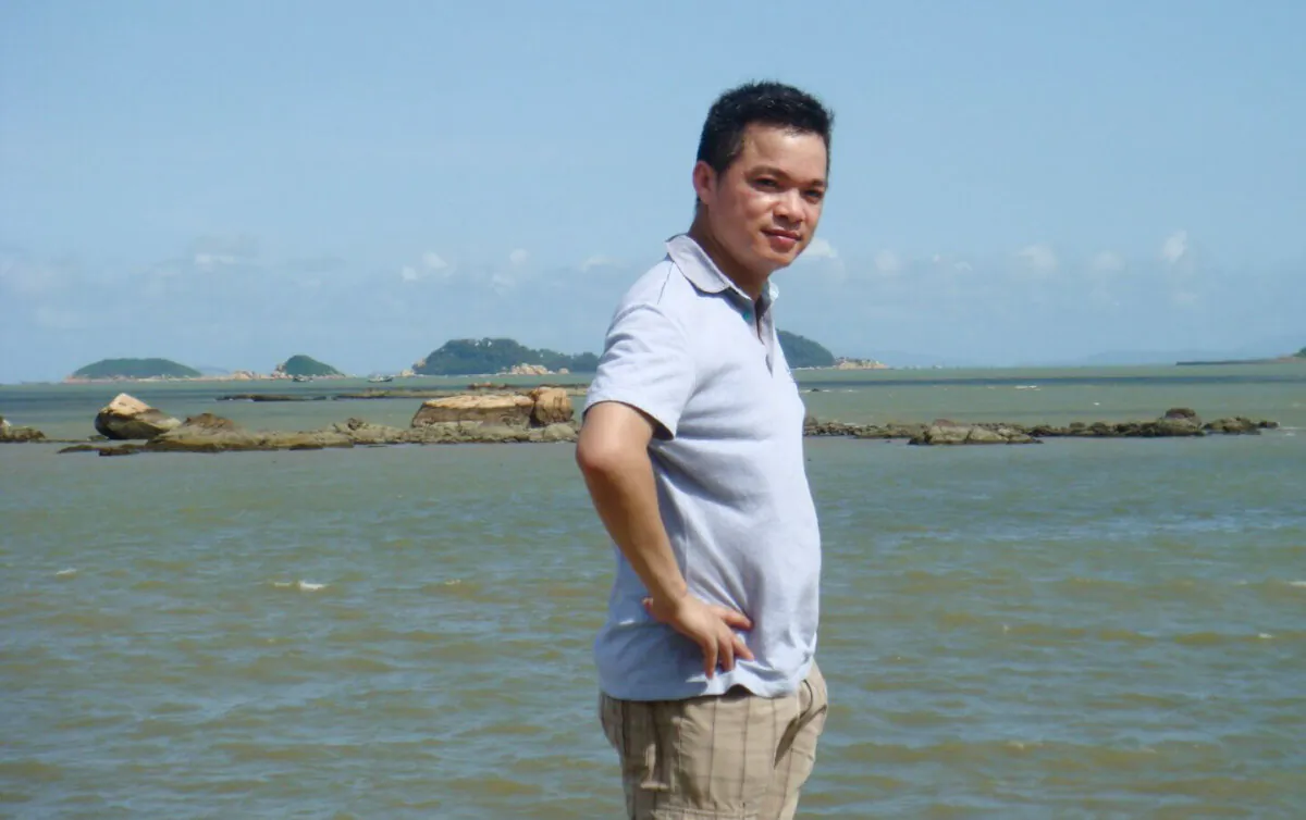 Li Guixin, a Chinese dissident and U.N. refugee, in China, in an undated photo. (Courtesy of Li Guixin)