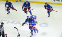 Goodrow Scores in Overtime, Rangers Outlast Panthers 2–1 in Game 2 to Even Eastern Conference Final