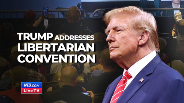 Trump Speaks at Libertarian National Convention
