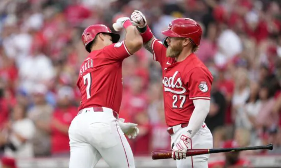 Steer and Benson Homer and the Reds Get Another Solid Start From Greene in a 3–1 Win Over Dodgers