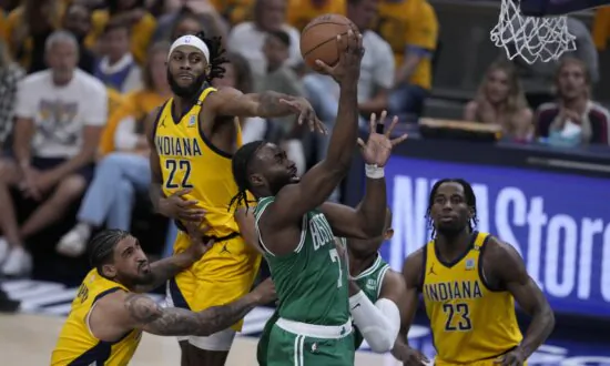 Jrue Holiday’s Finishing Flurry Helps Celtics Beat Pacers 114–111 for 3–0 Lead in East Finals
