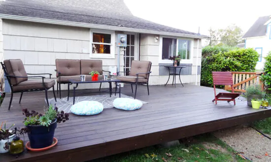 Build a Floating Foundation Deck