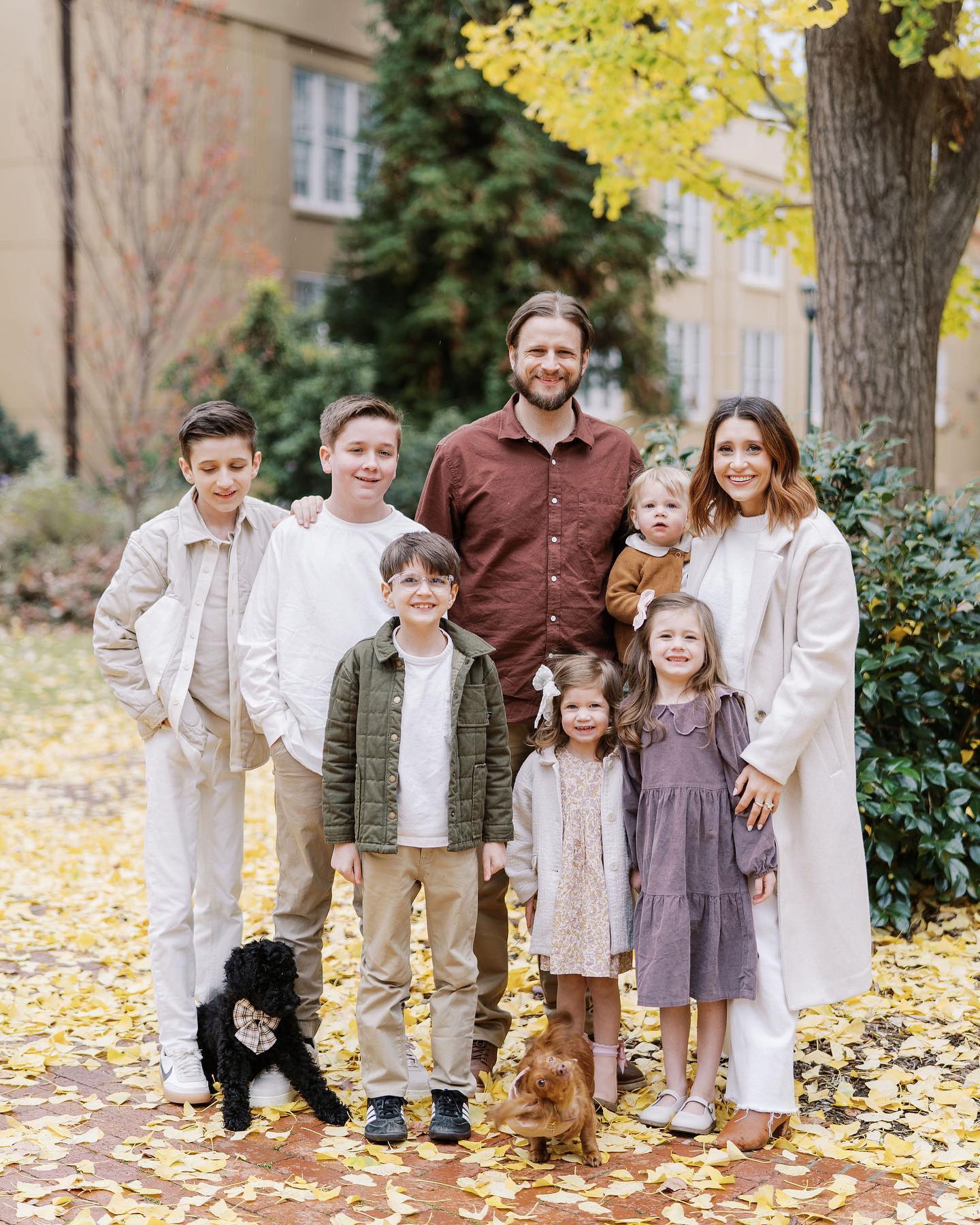 Sawyer with his family.