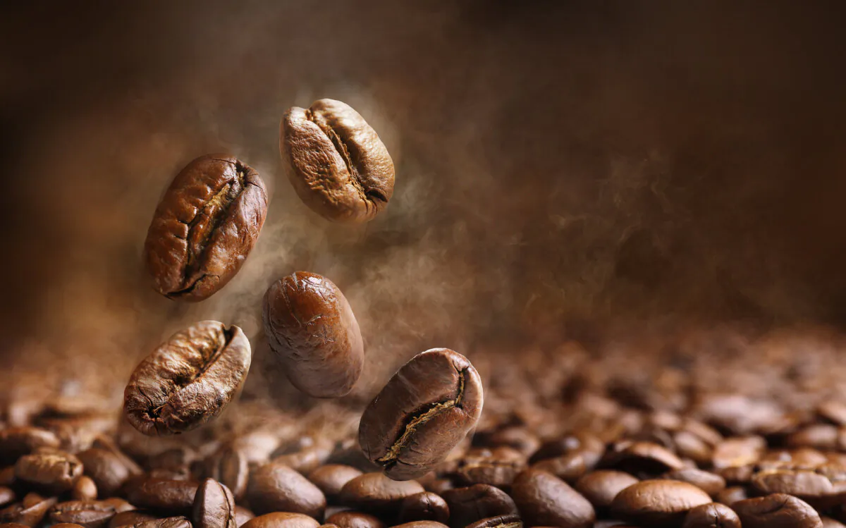 Roasting beans yourself create a lot of smoke so be sure to roast outdoors. (Africa Studio/Shutterstock)