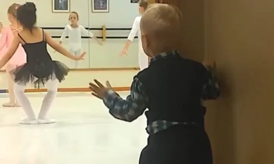 Little Brother Wants to Do Ballet Too