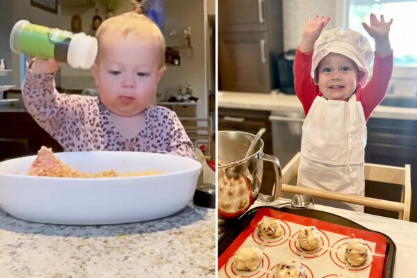 Girl Who Began Helping Her Mom in the Kitchen at 15 Months Old, Is Now a 3-Year-Old 'Chef' Making Delicious Dishes