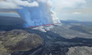 Volcano in Iceland Erupts Again