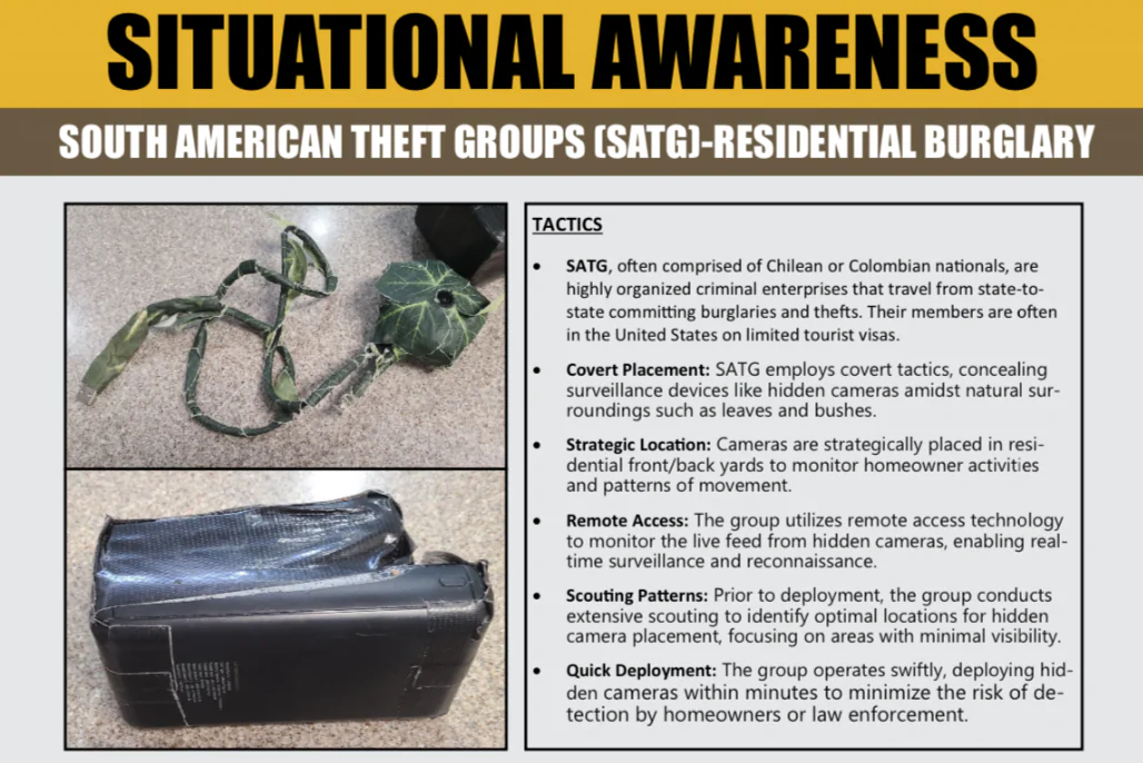 Authorities warn the public of hidden devices used for burglary purposes. (Los Angeles County Sheriff's Department)