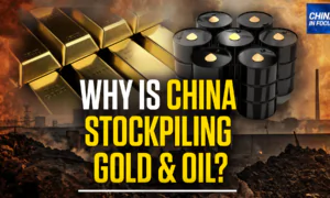 China Stockpiling Oil, Gold Amid Taiwan Tensions