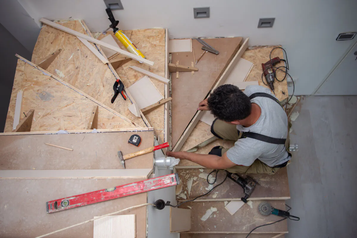 Building stairs is not an easy DIY project. (dotshock/Shutterstock)
