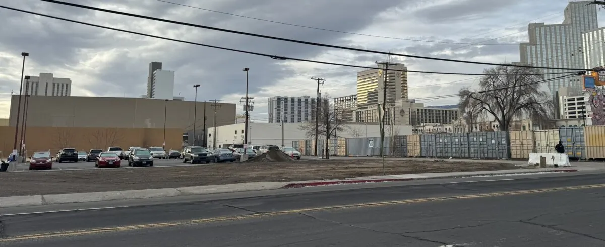 People are still registered to vote from this vacant gravel parking lot in Reno, Nev. (Photo courtesy of the Public Interest Legal Foundation)