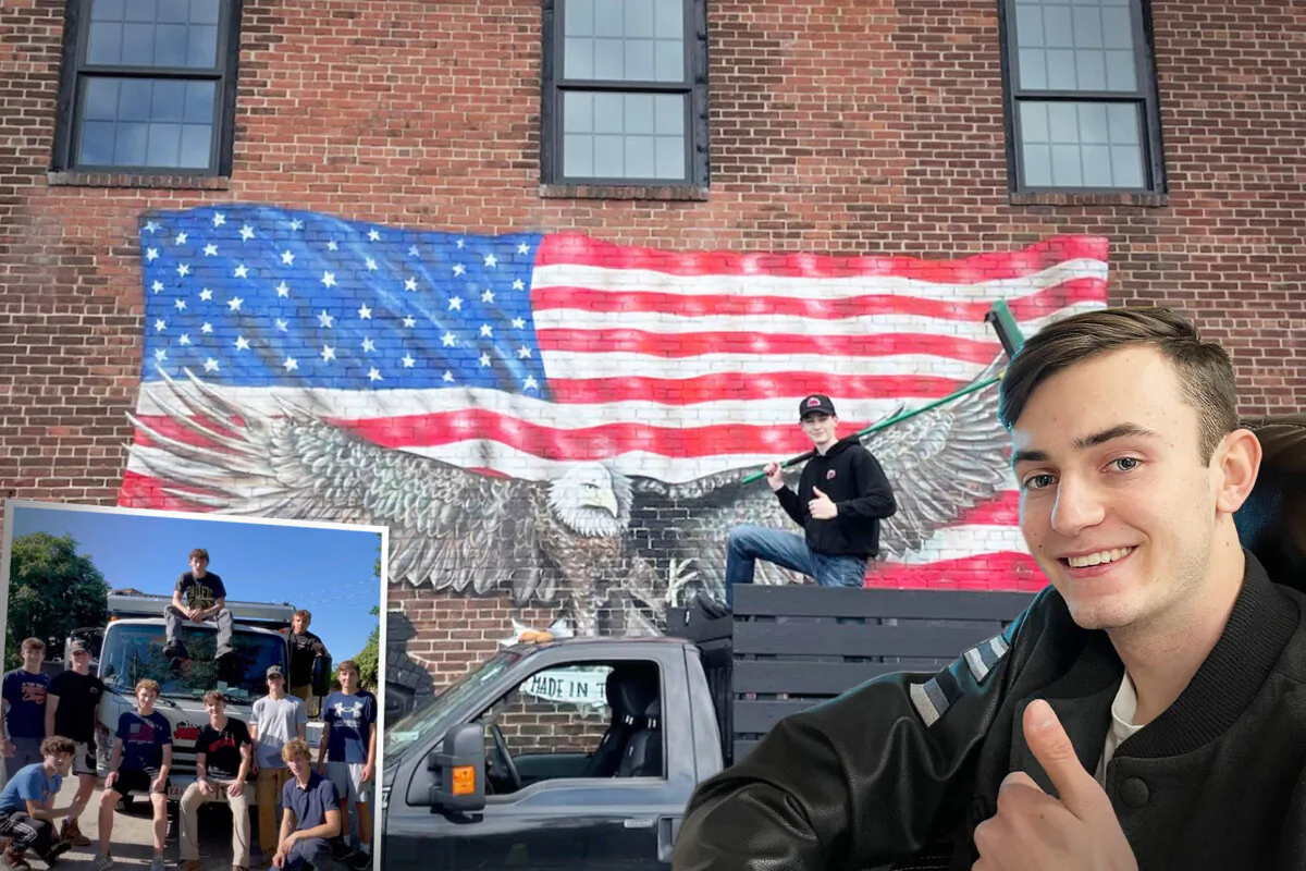 The McKinney brothers started a junk removal business that has proved profitable and grown in leaps and bounds. (Illustration by The Epoch Times, Courtesy of Junk Teens Junk Removal)