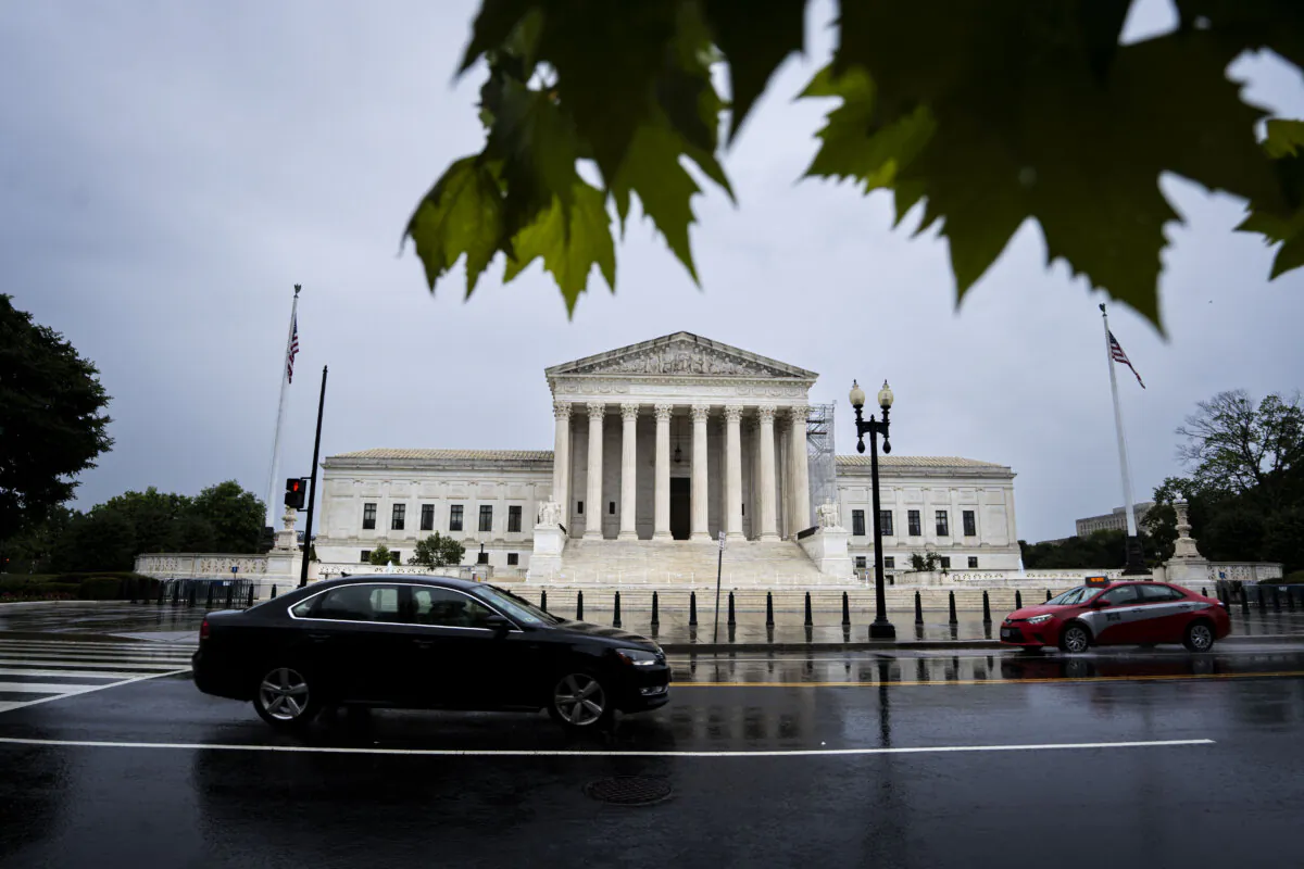 The U.S. Supreme Court in Washington, on May 29, 2024. (Madalina Vasiliu/The Epoch Times)