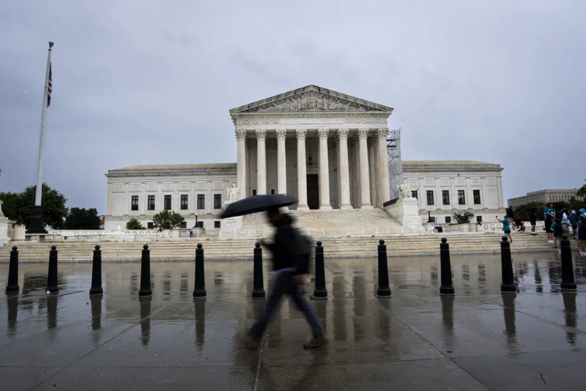 The U.S. Supreme Court in Washington on May 29, 2024. (Madalina Vasiliu/The Epoch Times)