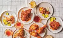 Billy D’s Fried Chicken With Nashville Hot Dip and White Barbecue Sauce