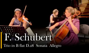 F. Schubert: Piano Trio in B Flat, D.28 ‘Sonata’: Allegro